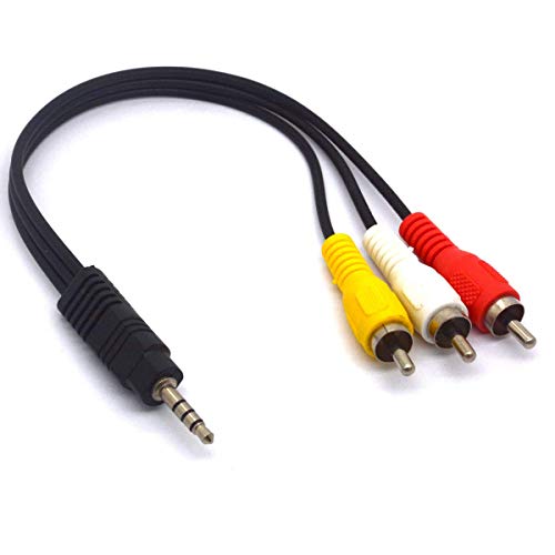 Amazon | PIIHUSW 3.5mm - RCAケーブル 4極 3.5mm TRRSオス→3RCA
